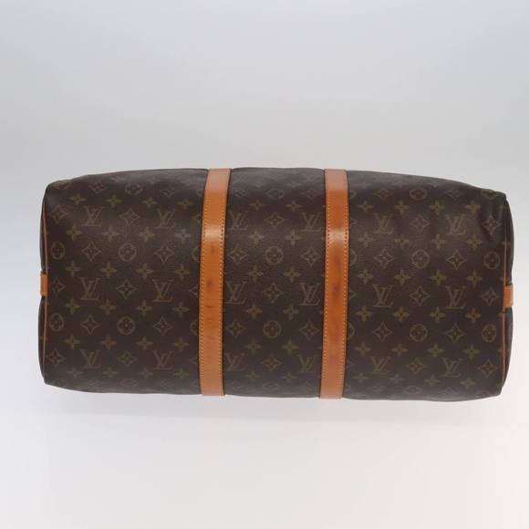 LOUIS VUITTON Monogram Keepall 50 Boston Bag M41426 LV Auth 95599 - Picture 5 of 16